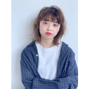 ボブウルフスタイル