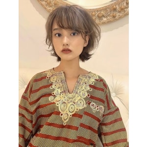 ふんわり可愛い！大人カジュアル耳掛けショートヘア 