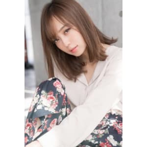【Luana 難波】透明感×ナチュラルセミディ
