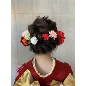ほわっと三つ編みアップ - EMU international 春日部本店【エムインターナショナル】掲載中