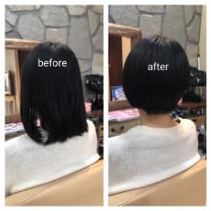 シンプルショートボブ