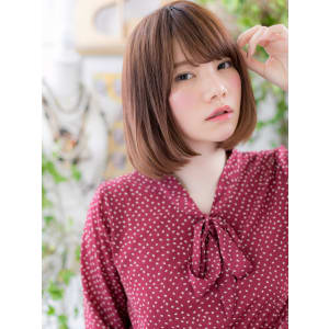 朝楽♪大人かわいいナチュラルボブスタイル ブランジュ - COVER HAIR bliss 上尾西口店【カバーヘアブリス アゲオニシグチテン】掲載中