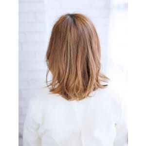 柔らかいミックスカール