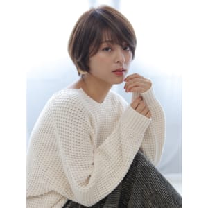 ナチュラルマニッシュショートヘア