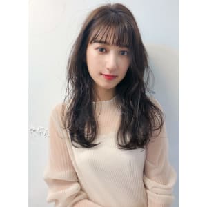インナーレイヤー×シースルーバング【K_54】