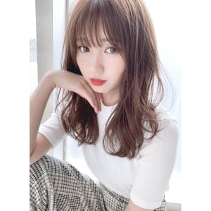 レイヤーひし形ロングヘア【H-757】