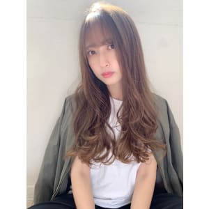 【重山】小顔Aラインウエーブロング♪