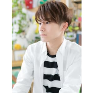 サイドパートショートでニュアンス感 　ルーズ