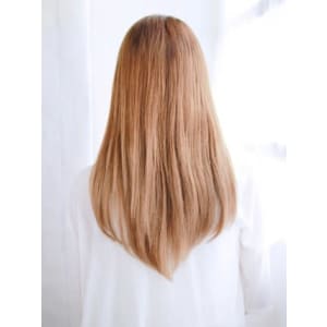 抜け感リラックスストレート