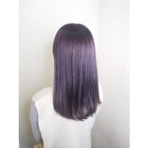 【reir下北沢】*ナチュラルストレート+ラピスパープル*