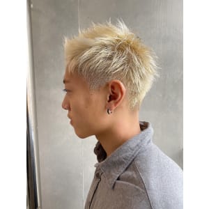 束間ホワイトショートレイヤー