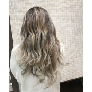 ★バレイヤージュ×プラチナベージュ★