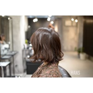 【HANS名古屋伏見】フレンチボブ ?? アッシュブラウン?