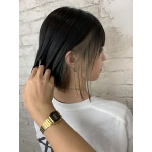 透明感、グラデーション、ハイライト、インナーカラー、池袋
