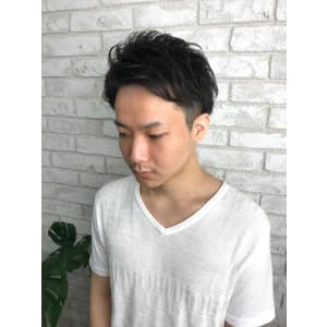 ツーブロックショート/MEN'S HAIR/メンズカット