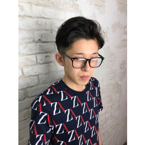 クセ毛風パーマ/メンズカット/MEN'S HAIR/池袋