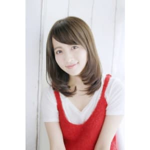 ゆるふわ内巻きレイヤースタイル