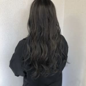 極細ハイライト×グレージュ