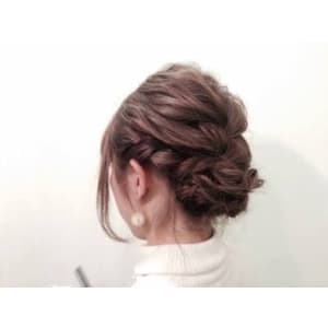 【amble luxe池袋】ヘアアレンジ