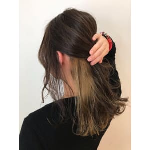 インナーカラーアッシュ！