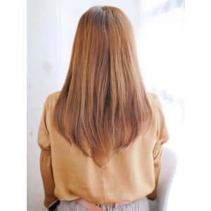 ロングのツヤ系スタイル