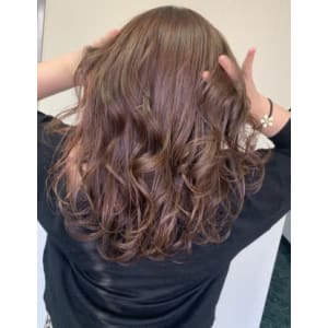ピンクアッシュ   透明感！！