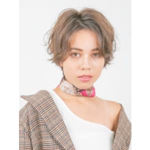 ゆるウエーブショート		 		 - HAIR & MAKE EARTH 大宮駅前店【ヘアメイクアース オオミヤエキマエテン】掲載中