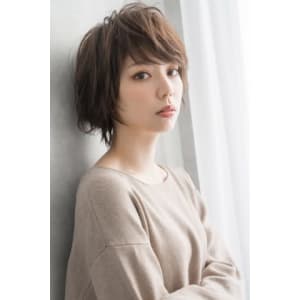 【Luana　難波】甘辛ミックスショートボブ