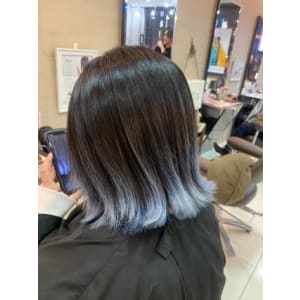グラデーションブランジュノーブルボブ20代30代2075