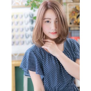 外国人風カラーで前下がり抜け感ワンカール ことりべーじゅ - COVER HAIR bliss 戸田公園西口店【カバーヘアブリス トダコウエンニシグチテン】掲載中