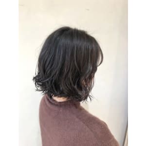 ゆるパーマボブ