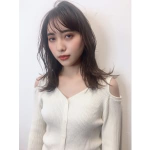 フリンジカールナチュラルセミミディ　65