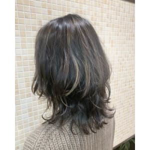 ★ミディアムウルフ × ハイライト★