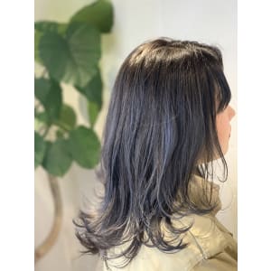 ハイライト★ネイビーアッシュ