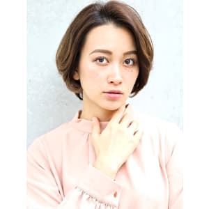 ふわミディショート