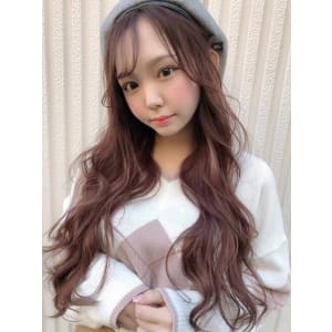 シースルーバングラフウェーブ