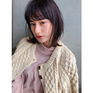 レイヤーで外ハネも可愛いネオウルフ 【y－５６０】