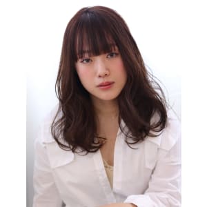 前髪あり☆伸ばしかけ無造作ミディ