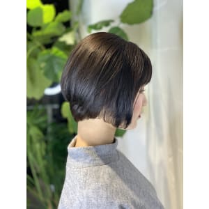 骨格補正☆前下がりショートボブ
