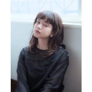 無造作アンニュイ大人カジュアルミディ 恵比寿