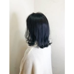【reir下北沢】*無造作ボブディ+ダークネイビー*