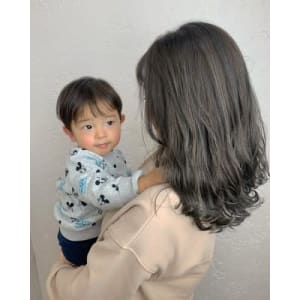 グレージュハイライト池袋ママヘア