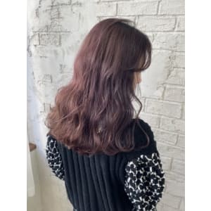 ピンクヘアピンクアッシュピンクブラウンニュアンス4062