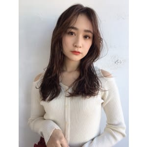 大人ヘルシーゆるふわセミロング　75