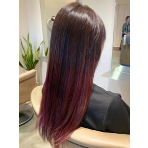 アレンジ＆巻き自在☆暖色カラフルカラー