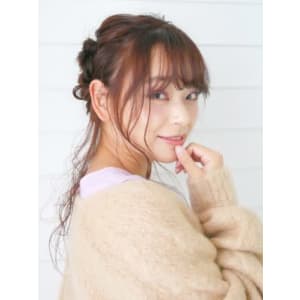 大人可愛いタイトロープ編みアレンジ - HAIR & MAKE EARTH 入間店【ヘアメイクアース イルマテン】掲載中