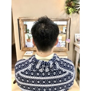 ジェットモヒカンショート刈り上げ