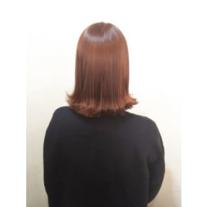 【reir下北沢】*外ハネボブディ+オレンジベージュ*