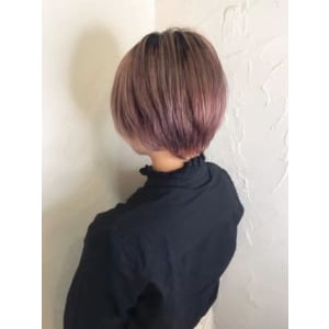 【reir下北沢】*マニッシュショート+ピンクベージュ*