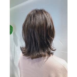 外ハネふわミディ